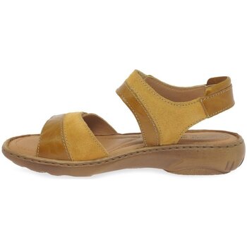 Josef Seibel Debra 19 Womens Leather Sandals yellow