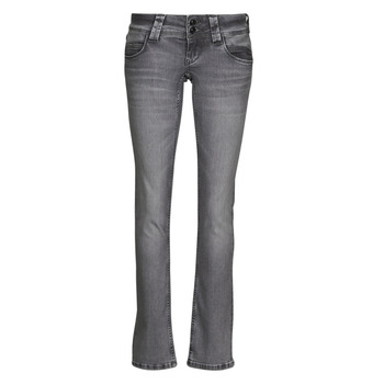 Clothing Women Straight jeans Pepe jeans VENUS Grey