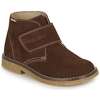 Shoes Boy Mid boots Pablosky 511296 Brown