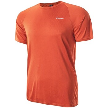 Clothing Men Short-sleeved t-shirts Hi-Tec Makkio Orange