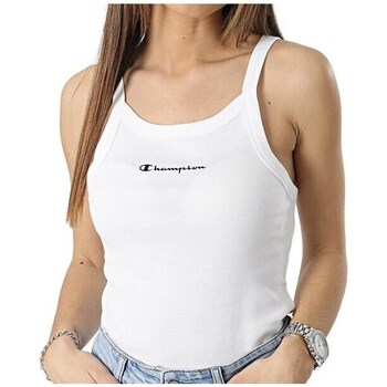Clothing Women Short-sleeved t-shirts Champion Tank Top White
