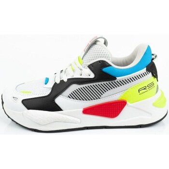 Shoes Children Low top trainers Puma Cruise Rider Silk JR White