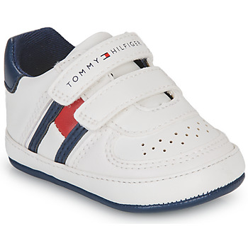 Shoes Boy Low top trainers Tommy Hilfiger T0B4-33090-1433A473 White