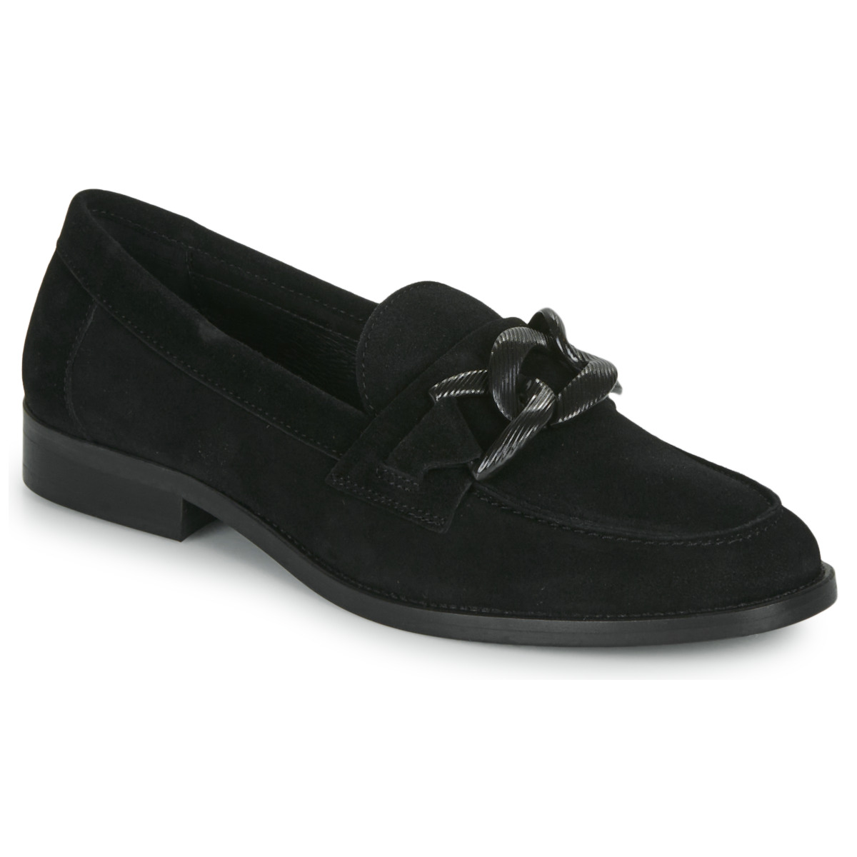adige  elvis  women's loafers / casual shoes in black