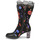 Shoes Women High boots Laura Vita LEDAO Black / Multicolour