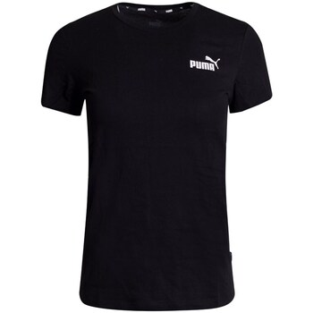 Clothing Women Short-sleeved t-shirts Puma 586776 01 Black
