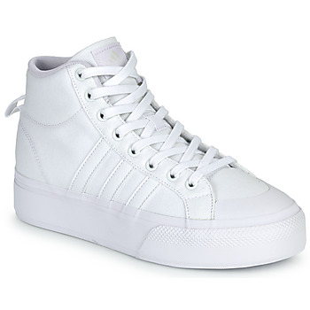 Shoes Women Hi top trainers Adidas Sportswear BRAVADA 2.0 MID PLATFORM White