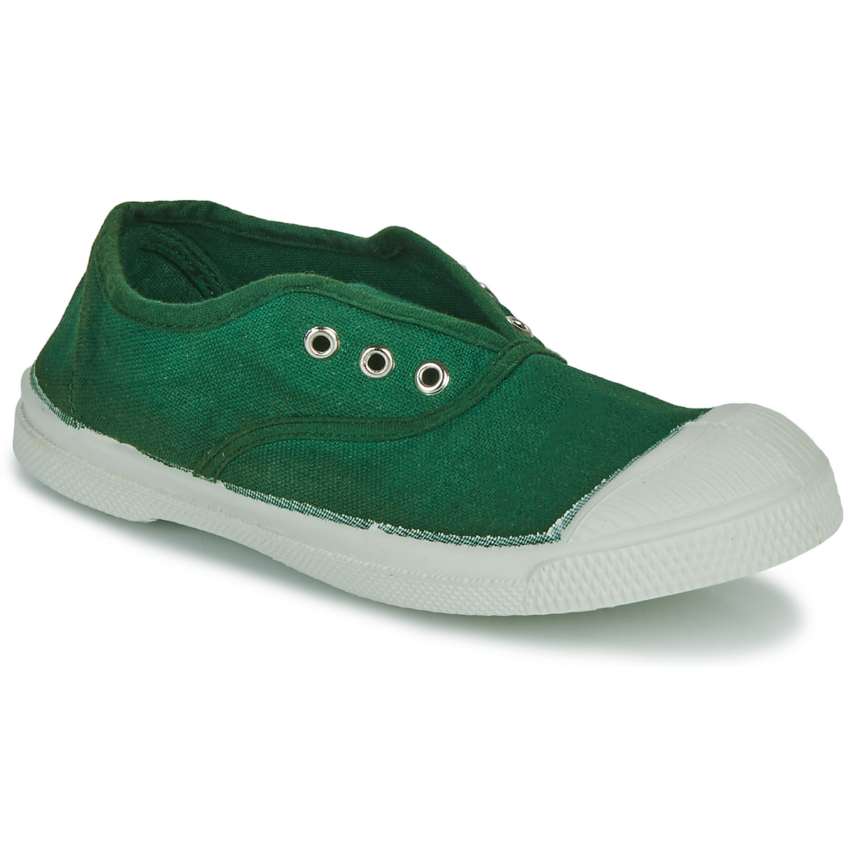 bensimon  tennis elly  boys's children's shoes (trainers) in green