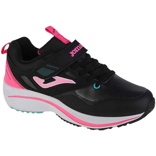 Shoes Children Low top trainers Joma Ferro JR 2231 Pink, Black