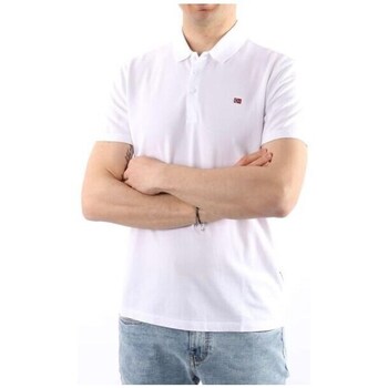 Clothing Men Short-sleeved t-shirts Napapijri Ealis SS Sum White