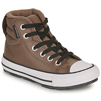 Shoes Boy Hi top trainers Converse CHUCK TAYLOR ALL STAR BERKSHIRE BOOT FLEECE LINED Brown