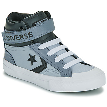 Shoes Boy Hi top trainers Converse PRO BLAZE STRAP VINTAGE ATHLETIC Grey / Black
