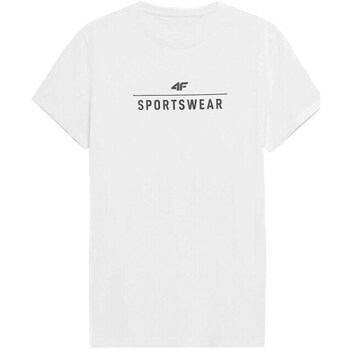 Clothing Men Short-sleeved t-shirts 4F TSM039 White