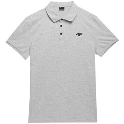 Clothing Men Short-sleeved t-shirts 4F SS23TPTSM038 Grey