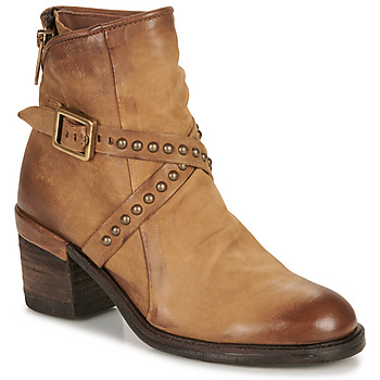 Shoes Women Mid boots Airstep / A.S.98 JAMAL BUCKLE Brown