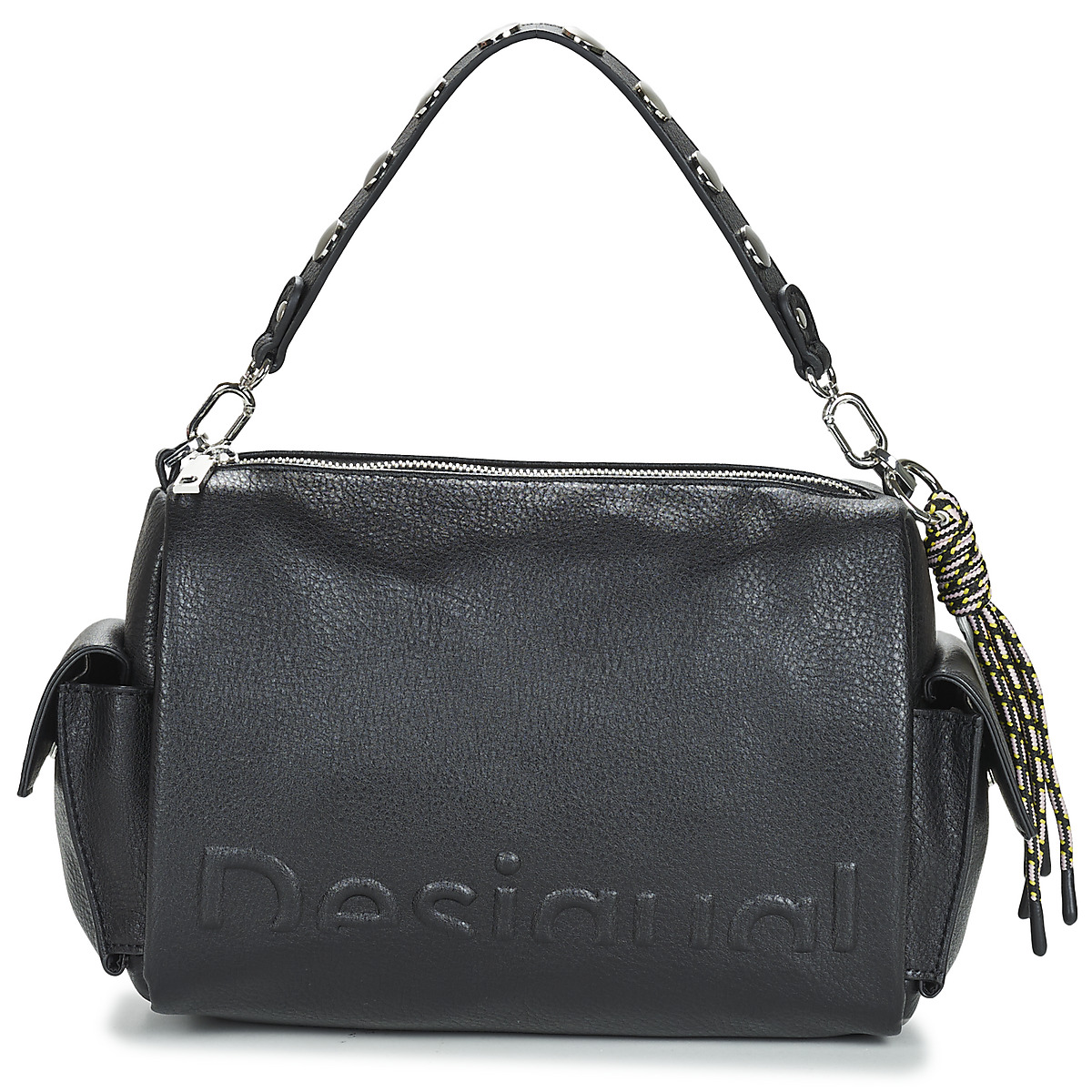 desigual  half logo habana  women's handbags in black