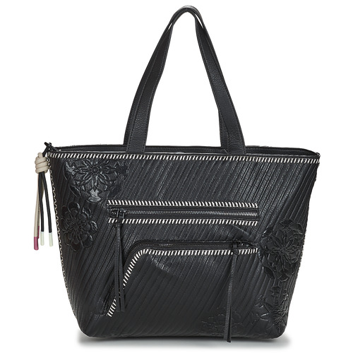 Bags Women Handbags Desigual SOFTFREE PRAVIA ZIPPER Black