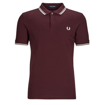 Fred Perry TWIN TIPPED FRED PERRY SHIRT Bordeaux