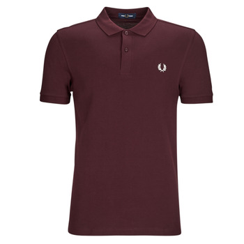 Clothing Men Short-sleeved polo shirts Fred Perry PLAIN FRED PERRY SHIRT Bordeaux