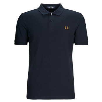 Clothing Men Short-sleeved polo shirts Fred Perry PLAIN FRED PERRY SHIRT Marine