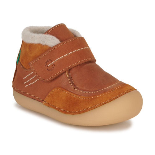 Shoes Children Mid boots Kickers SOKLIMB Camel
