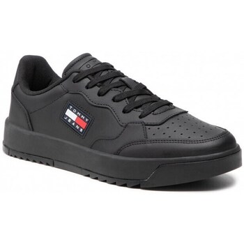 Shoes Men Low top trainers Tommy Hilfiger EM0EM00900BDS Black