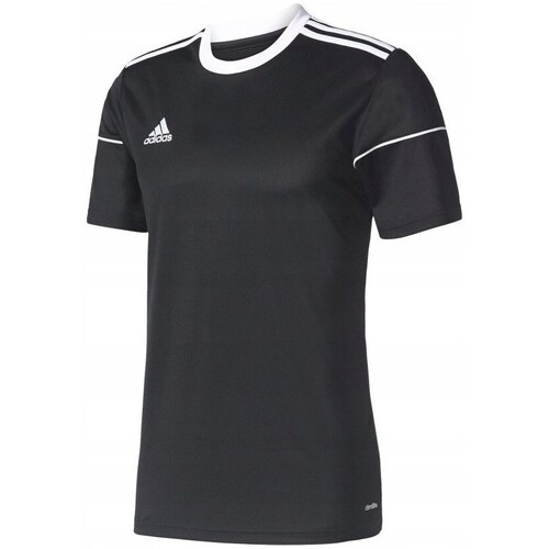 Clothing Boy Short-sleeved t-shirts adidas Originals Squadra 17 Black