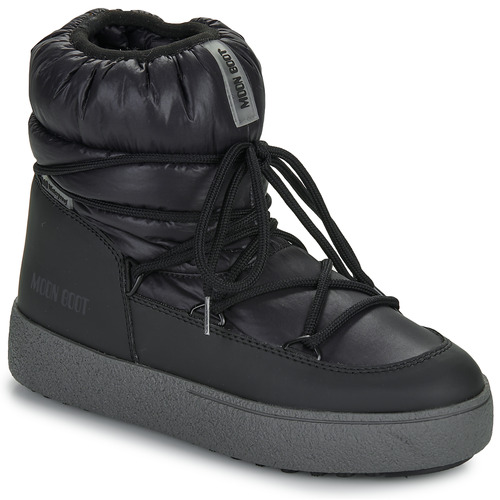 Shoes Women Snow boots Moon Boot MB LTRACK LOW NYLON WP Black