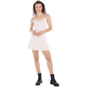 Clothing Women Dresses Tommy Hilfiger DW0DW15753 TJ9 White