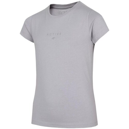 Clothing Girl Short-sleeved t-shirts 4F JTSD002 Grey