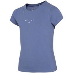 Clothing Girl Short-sleeved t-shirts 4F JTSD002 Blue