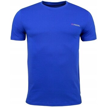Clothing Men Short-sleeved t-shirts 4F TTSHM360 Blue