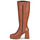 Shoes Women High boots Fericelli MUAGE Camel
