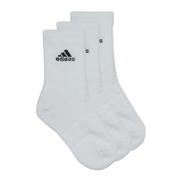 Shoe accessories Sports socks Adidas Sportswear C SPW CRW 3P White / Black
