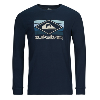 Clothing Men Long sleeved tee-shirts Quiksilver QS RAINBOW LS Blue