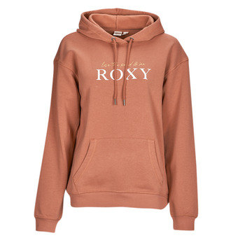 Clothing Women Sweaters Roxy SURF STOKED HOODIE BRUSHED Pink