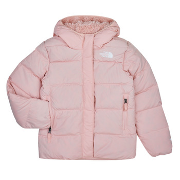 The North Face  Girls Reversible North Down jacket  girls's Children's Jacket in Pink