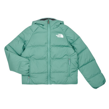 The North Face  Boys North DOWN reversible hooded jacket  boys's Children's Jacket in Black
