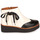 Shoes Women Mid boots Fericelli JANDICI White / Black