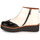 Shoes Women Mid boots Fericelli JANDICI White / Black