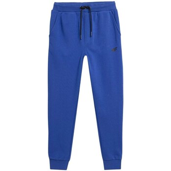 Clothing Boy Trousers 4F JSS23TTROM13136S Blue