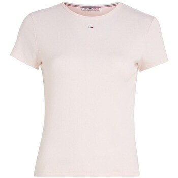 Clothing Women Short-sleeved t-shirts Tommy Hilfiger DW0DW14876TJ9 Pink