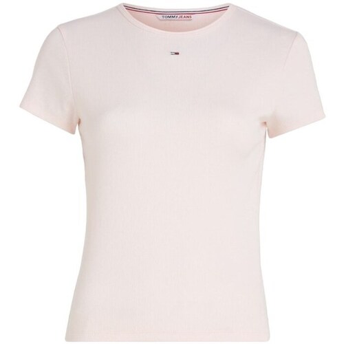 Clothing Women Short-sleeved t-shirts Tommy Hilfiger DW0DW14876TJ9 Pink