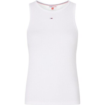 Clothing Women Short-sleeved t-shirts Tommy Hilfiger DW0DW14875YBR White