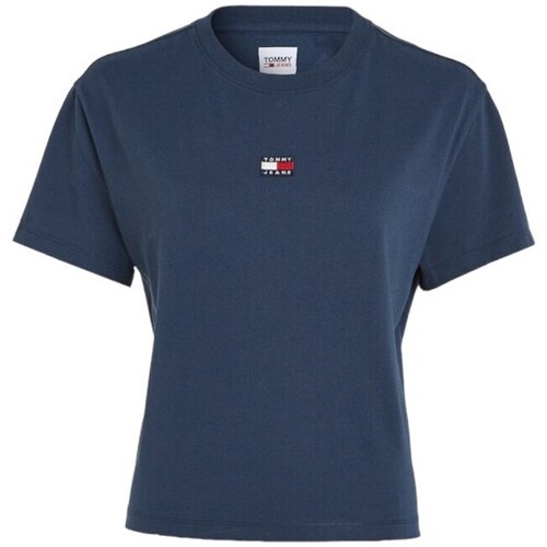 Clothing Women Short-sleeved t-shirts Tommy Hilfiger DW0DW15640C87 Marine