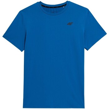 Clothing Men Short-sleeved t-shirts 4F SS23TFTSM25936S Blue
