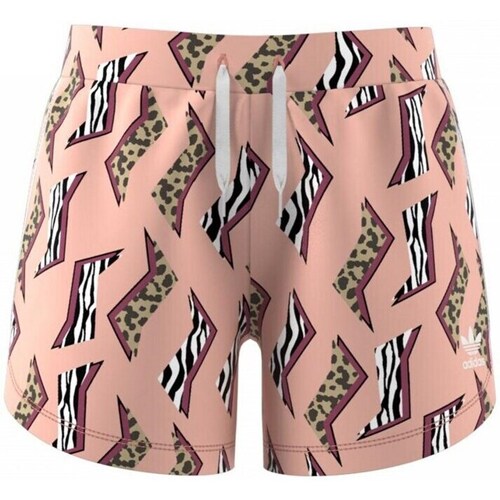 Clothing Women Cropped trousers adidas Originals GN2242 Pink