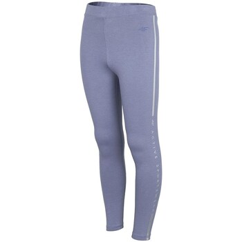 Clothing Boy Trousers 4F JLEG002 Purple