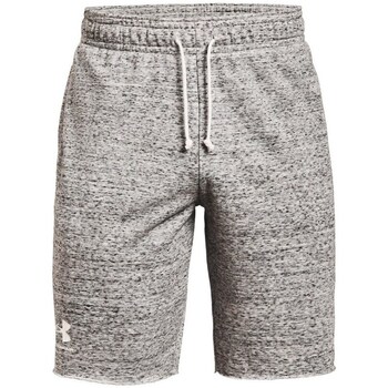 Clothing Men Cropped trousers Under Armour Riva Terry Grey