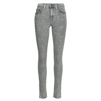 Clothing Women Skinny jeans Levi's 721 HIGH RISE SKINNY Grey